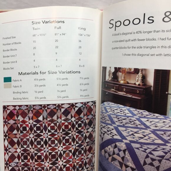 Marsha McCloskeys Quick Classic Quilts Four Patches Feathered Stars Leisure Arts - Picture 10 of 12